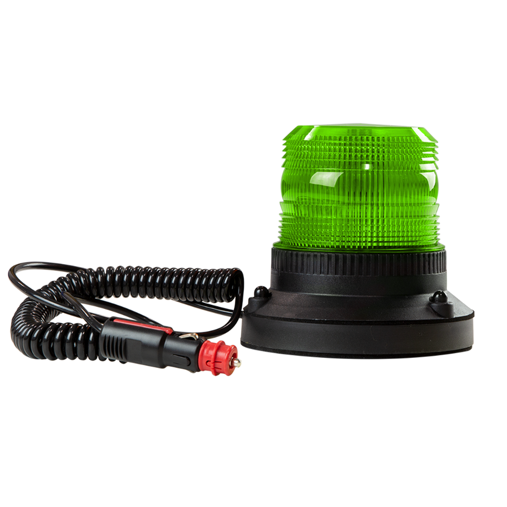 ECCO EB5013A LED SERIES BRONZE Magnetic 12/24v Amber LED Beacon PN:EB5013A