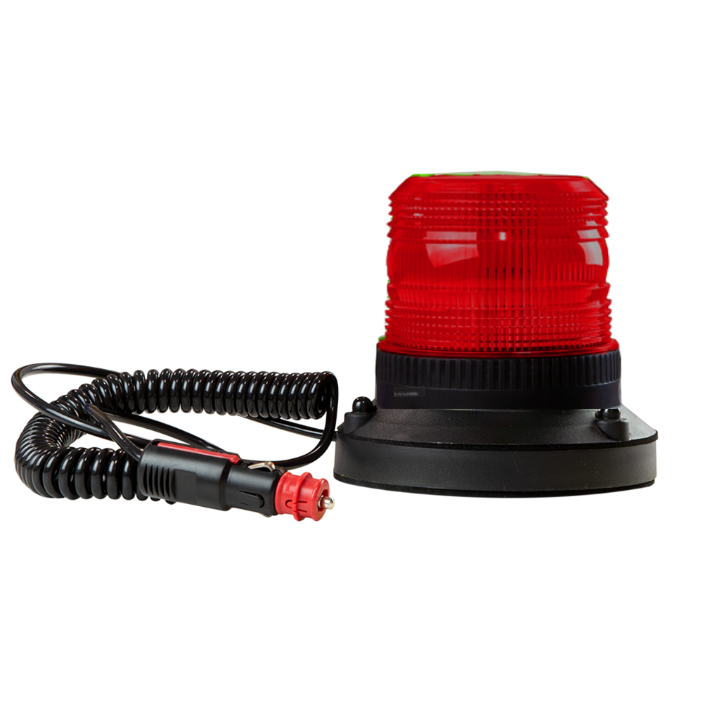 ECCO EB5013A LED SERIES BRONZE Magnetic 12/24v Amber LED Beacon PN:EB5013A