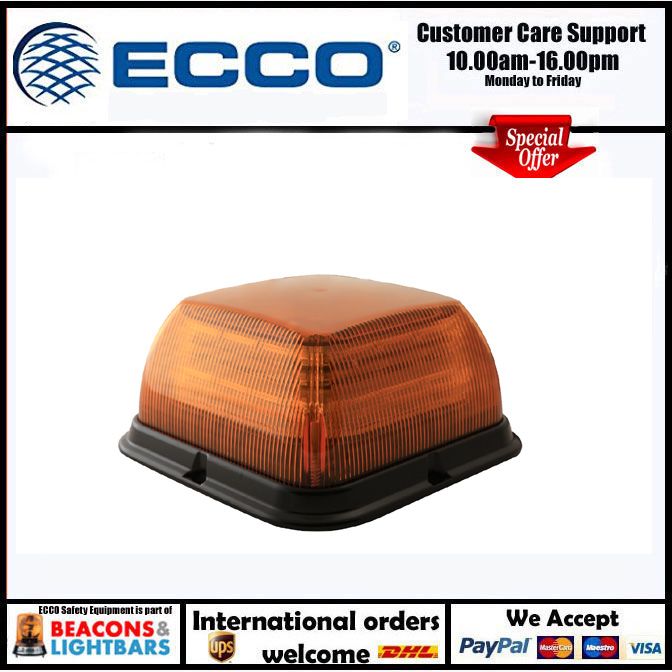ECCO EB7186A Series 4 Bolt R65 Class II LED Beacons PN: EB7186A