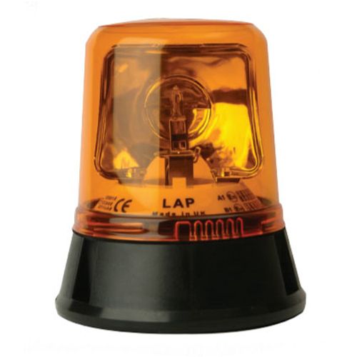 LAP Electrical LAP254 12v 3 Bolt Amber Rotating Beacon PN: LAP254