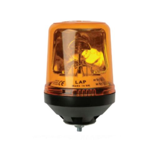 LAP Electrical LAP121 12v 1 Bolt Amber Rotating Beacon PN: LAP121
