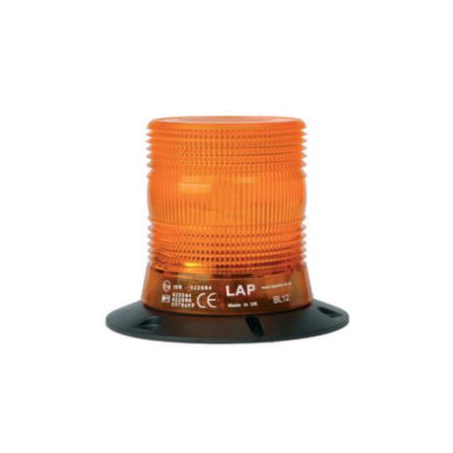 LAP Electrical LCB050A 3 Bolt 12/24v Amber LED Compact Beacon PN: LCB050A