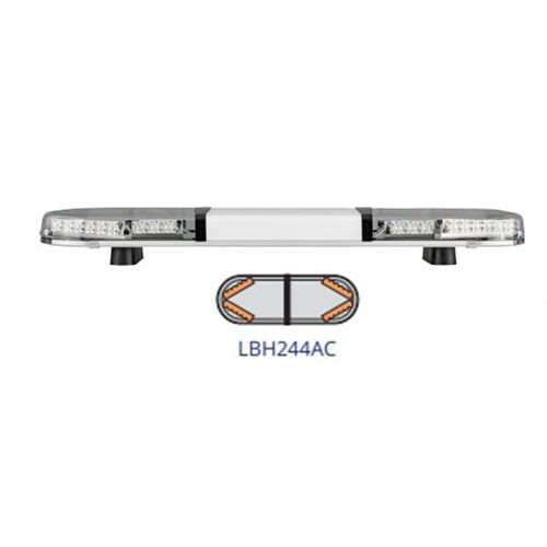 LAP Electrical LBH244AC Hurricane 24 LEDs 610mm 12/24 Amber 24 LED TITAN Lightbar PN: LBH244AC