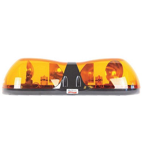 Britax A6202.000.12V Aerolite 520mm 12v 2 Rotator Amber Lightbar PN: A6202.000.12V