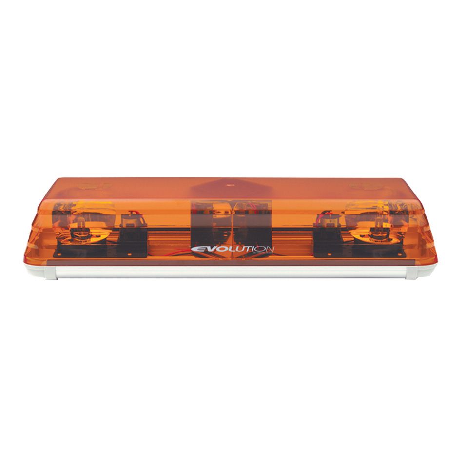 Vision Alert 600.AA01 60 Series 570mm 2 Rotators 12v Amber lightbar PN: 600.AA01