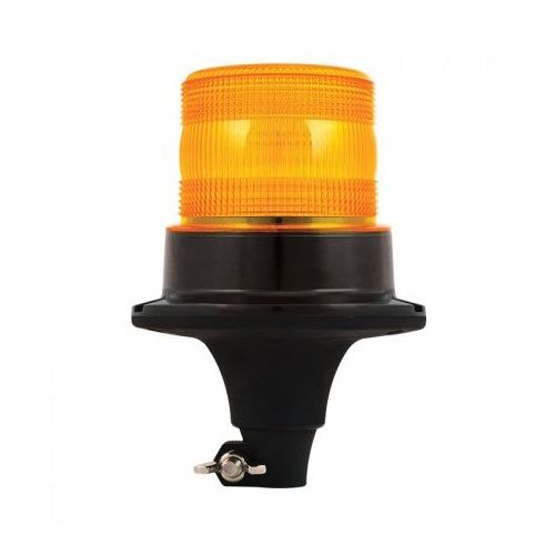 LED Autolamps EQPR10ABM-FD 10-30V Amber LED Warning Beacon - Flexi-DIN Mount PN: EQPR10ABM-FD