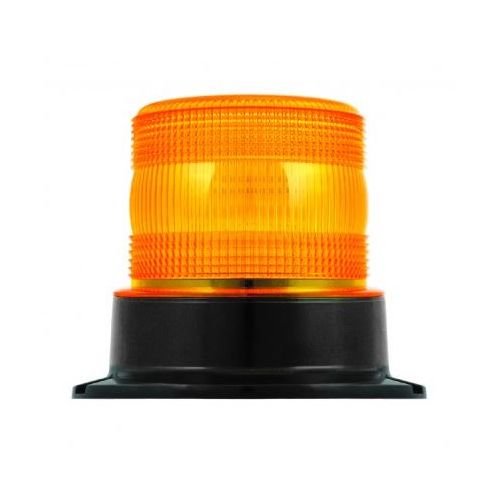LED Autolamps EQPR65ABM 10-30V R65 Amber LED Warning Beacon - Three-Bolt Mount PN: EQPR65ABM