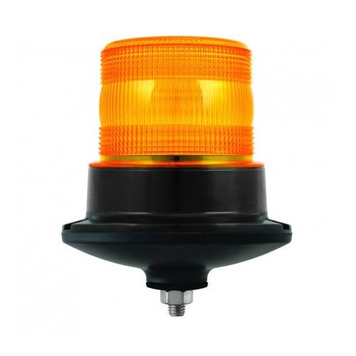 LED Autolamps EQPR65ABM-SB 10-30V R65 Amber LED Warning Beacon - Single-Bolt Mount PN: EQPR65ABM-SB