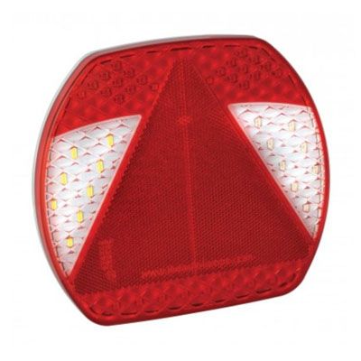 LED Autolamps 12/24V Low-Profile Trailer Lamp (Twin Pack) PN: EU195LR2