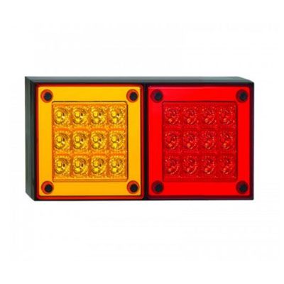 LED Autolamps 12/24V 280 Series Double Combination Lamp PN: 280ARM