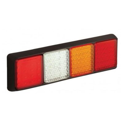 LED Autolamps 12/24V 80 Series Quad Combination Lamp PN: 80BFWARME