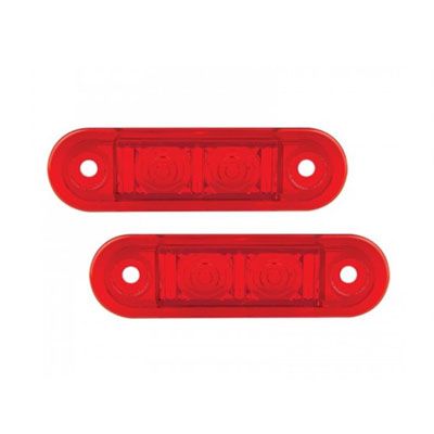 LED Autolamps 7922RM2 12/24V Rear End Marker Lamp (Twin Pack) PN: 7922RM2