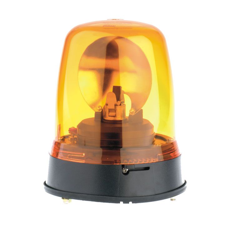 Ecco Britax 390.00.12 3 Bolt 12v Amber Rotating Beacon PN: 390.00.12