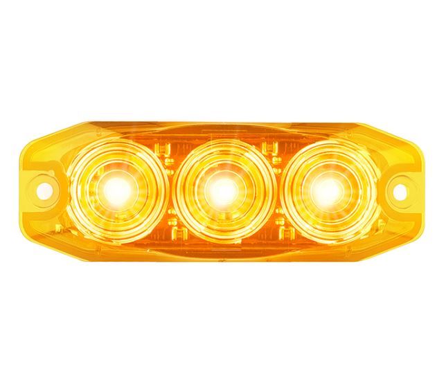 LED Autolamps 11AM 12/24V Low-Profile Rear Indicator Lamp PN: 11AM