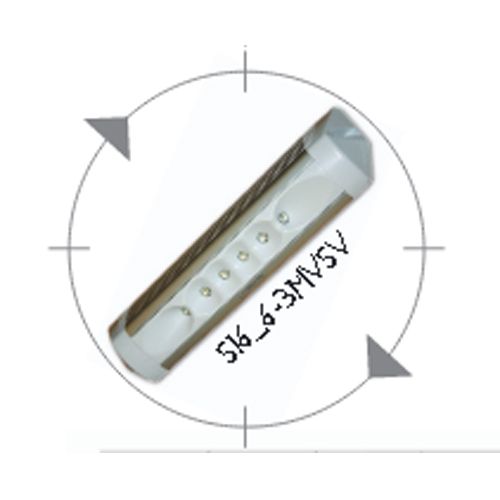 Labcraft SI6_6-3MVSV 10-32V LED Scenelite White/silver PN: SI6_6-3MVSV