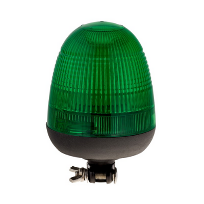 LAP Electrical LMB030G/SBK Seat Belt Kit with Green DIN Pole LED Beacon PN: LMB030G/SBK