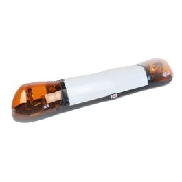 Britax A6242.200.12V Aerolite 1000mm 12v 2 Rotator + Illuminated Centre Amber Lightbar PN: A6242.200.12V