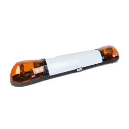 Britax A6282.200.24V Aerolite 1500mm 24v 2 Rotator + Illuminated Centre Amber Lightbar PN: A6282.200.24V