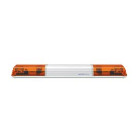 Vision Alert 604.3A02 1200mm 2 Rotators + Illuminated Centre 24v Amber lightbar PN: 604.3A02