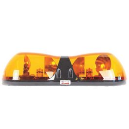 Britax A6202.000.24V Aerolite 520mm 24v 2 Rotator Amber Lightbar PN: A6202.000.24V