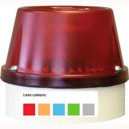 Deegee ISB-E/-/LED Series 114 dB Multi-tone Sounder with Integrated LED Beacon PN: ISB-E/-/LED