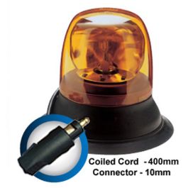Britax B24.114.12V/JCB 12v Magnetic JCB Amber Rotating Beacon PN: B24.114.12V/JCB