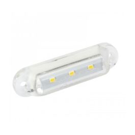 LED Autolamps 16W24B 24V Compact White Front Marker PN: 16W24B