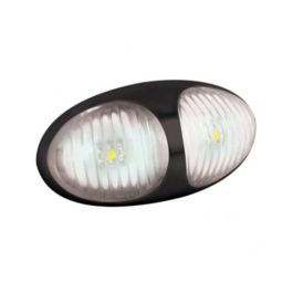 LED Autolamps 37WM 12/24V Front Marker Lamp – Black Housing PN: 37WM