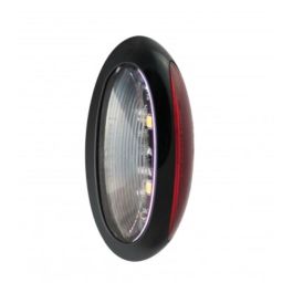 LED Autolamps 37RWM Front Rear Marker Lamp - Black PN: 37RWM