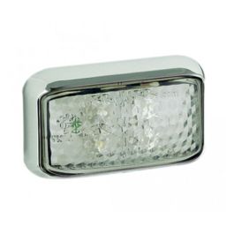 LED Autolamps 35CWME 12/24V Front End Marker Lamp – Chrome Bracket PN: 35CWME