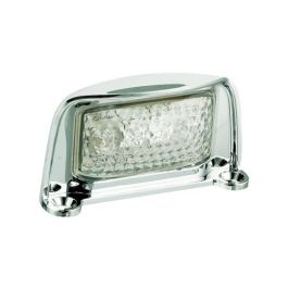 LED Autolamps 35CLME 12/24V Number Plate Lamp – Chrome Housing PN: 35CLME