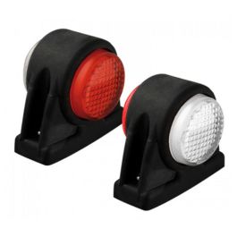 LED Autolamps 1004RWM2 12/24V Rubber Marker Lamp (Twin Pack) PN: 1004RWM2