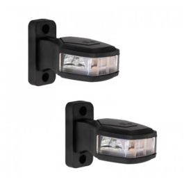LED Autolamps 1009LRE2 12/24V Stalk Marker Lamp and Side Marker – Left & Right (Twin Pack) PN: 1009LRE2 