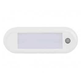 LED Autolamps 18621WM-SW 12/24V Touch Switch Large Oval Interior Lamp PN: 18621WM-SW