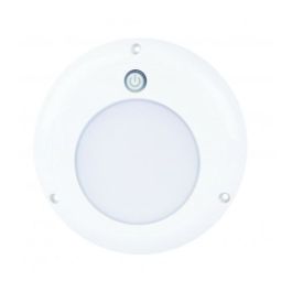 LED Autolamps 13118WM-SW 12/24V Touch Switch Round Interior Lamp PN: 13118WM-SW