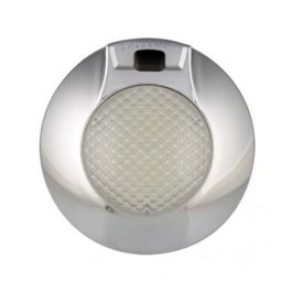 LED Autolamps 143ILC24 24V Round Interior – On/Door/Off Switch – Chrome PN: 143ILC24