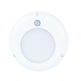 LED Autolamps 13118WM-PIR 12/24V PIR-Sensor Round Interior Lamp PN: 13118WM-PIR