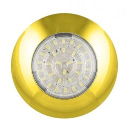 LED Autolamps 7524G 12V Round Interior Lamp – Gold PN: 7524G