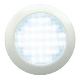 LED Autolamps 115096W 12V Large Low-Profile Round Interior Lamp PN: 115096W