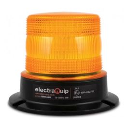 LED Autolamps EQR65ABM 10-30V R65 Amber LED Warning Beacon - 3 Bolt PN: EQR65ABM 