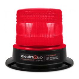 LED Autolamps EQR65RBM 10-30V Red LED Warning Beacon - 3 Bolt PN: EQR65RBM 