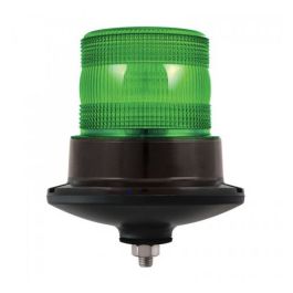 LED Autolamps EQPR10GBM-SB 10-30V Green LED Warning Beacon - Single-Bolt Mount PN: EQPR10GBM-SB 