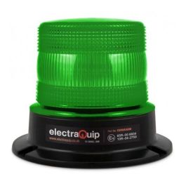 LED Autolamps EQR65GBM 10-30V Green LED Warning Beacon - 3 Bolt PN: EQR65GBM 