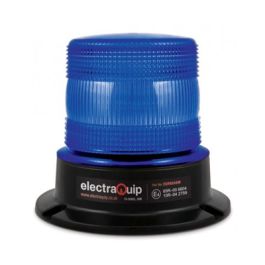 LED Autolamps EQR65BBM 10-30V R65 Blue LED Warning Beacon - 3 Bolt PN: EQR65BBM 