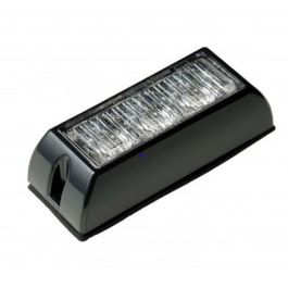LED Autolamps LED3DVW 10-30V 3-LED Directional Warning Lamp - White PN: LED3DVW