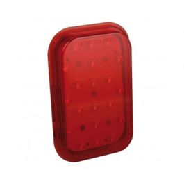 LED Autolamps 130FME 12/24V 130 Series Rectangular Modular Lamp – Fog PN: 130FME