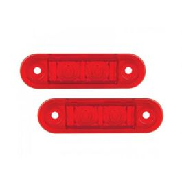 LED Autolamps 7922RM2 12/24V Rear End Marker Lamp (Twin Pack) PN: 7922RM2