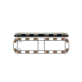 ECCO 12-30010-E 12+ Series Reg65 1372mm 16 Amber LED Lightbar PN: 12-30010-E