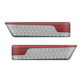 LED Autolamps 355ARWM-2 Multifunction Rear Lamp With Dynamic Indicator - Chrome Twin Pack PN: 355ARWM-2