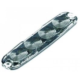 LED Autolamps LPR104DVA Low Profile 4 LED Strobe PN: LPR104DVA